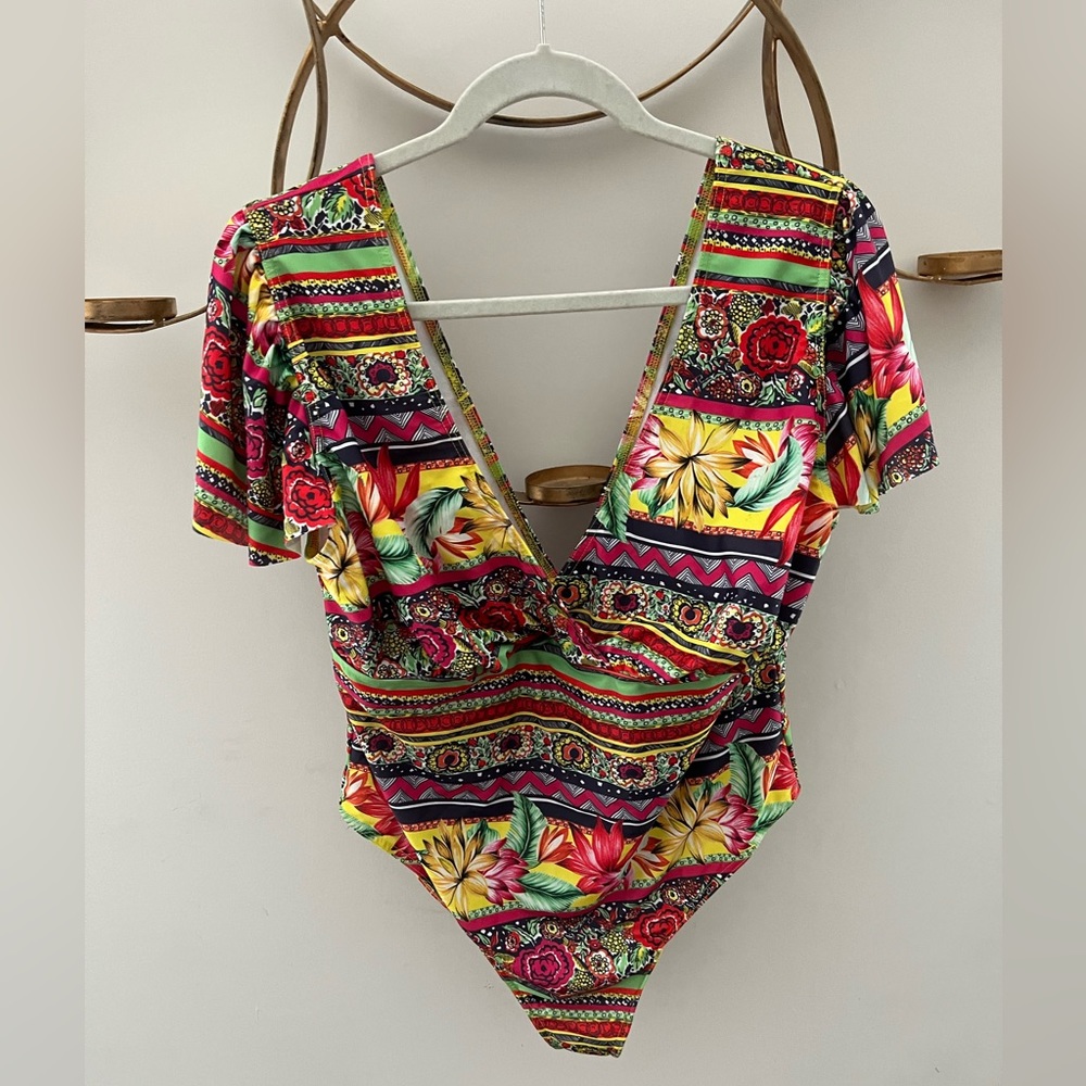 TROPICAL ASOS US16 Swimsuit